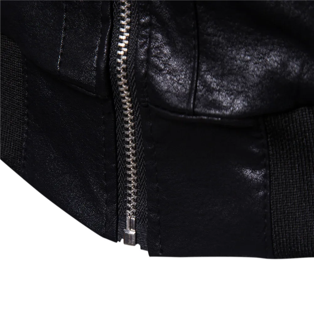 Европейский/американский большой размер, M-XXL, новинка, повседневный стиль, зимние кожаные мужские модные Брендовые однотонные свободные кожаные топы с капюшоном, сохраняющие тепло
