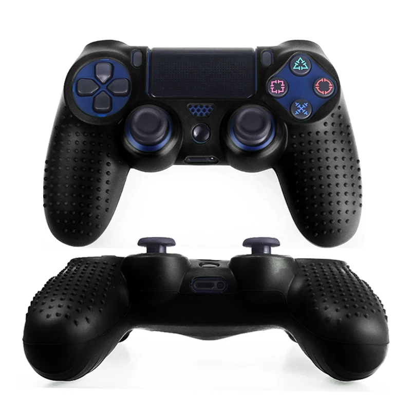DATA FROG Anti-slip Silicone Rubber Cover For SONY Playstation4 Controller Soft Gel Rubber Skin Case For PS4 Pro Slim Gamepad DATA FROG Anti-slip Silicone Rubber Cover For SONY Playstation4 Controller Soft Gel Rubber Skin Case For PS4 Pro Slim Gamepad