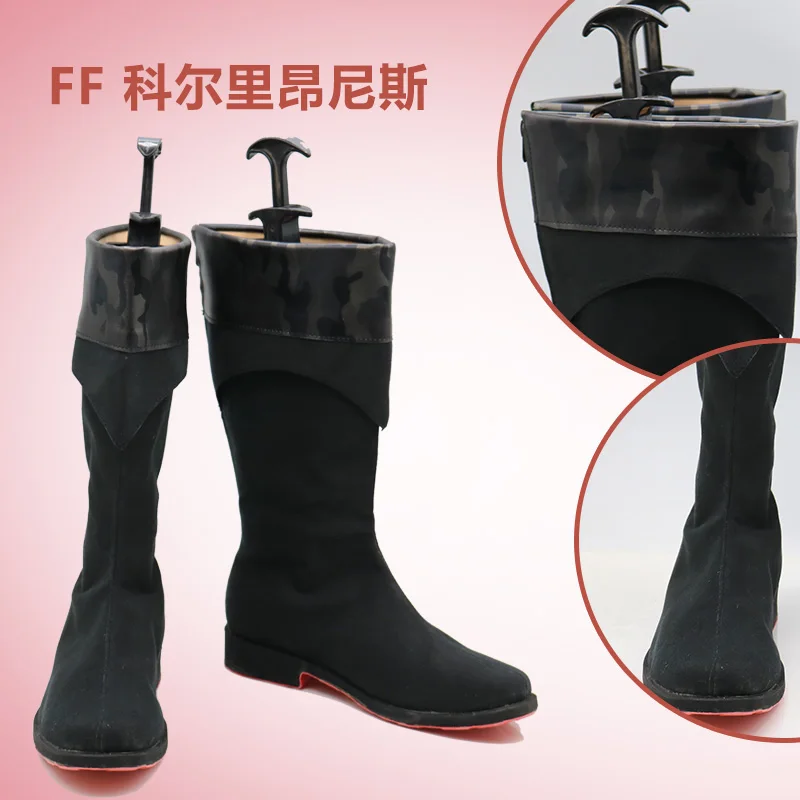 

Final Fantasy XV 15 Cor Leonis Immortal Shogun Cosplay Boots Anime Shoes Custom Made