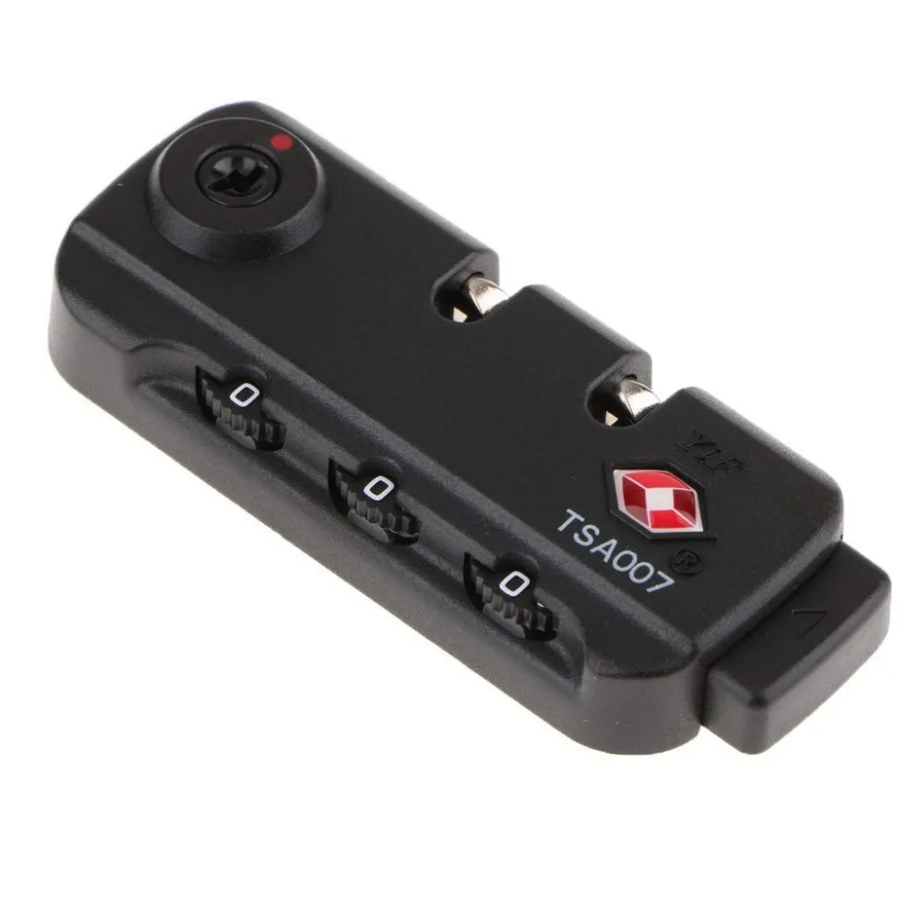 

TSA007 3 Digital Combination Padlock Luggage & Suitcase Travel TSA Secure Code Lock - Convenient and Easy to Install - T2