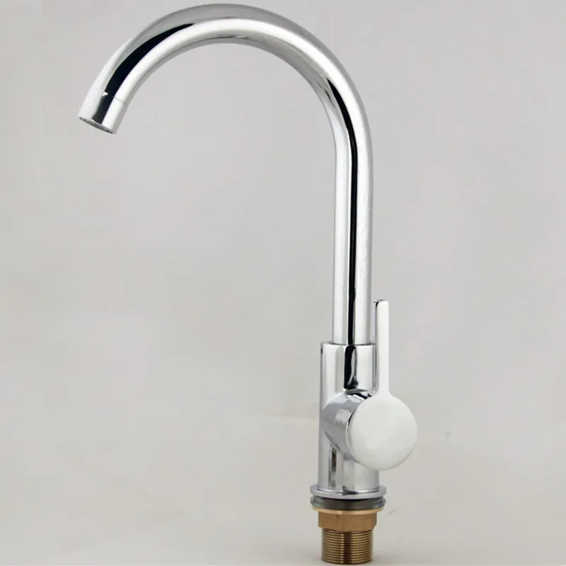 Free shipping Hot selling Zinc alloy kitchen sink faucet with single