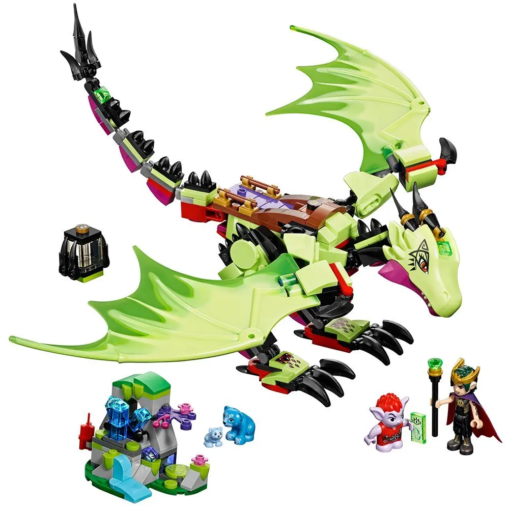 LEGO Elves The Goblin King's Evil DRAGON 41183 Building Kit (7)