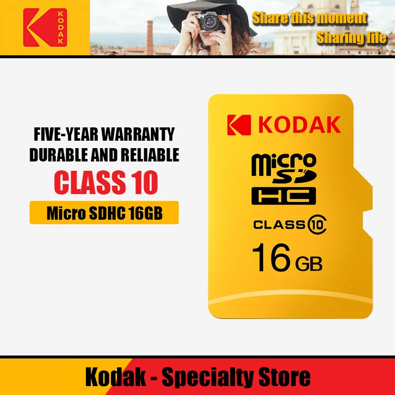 Карта памяти Kodak 32 64 128 Гб Micro SD 128 ГБ 32 ГБ 64 Гб 256 ГБ 512 ГБ Micro SD карта TF флэш-карта microSD carte для телефона