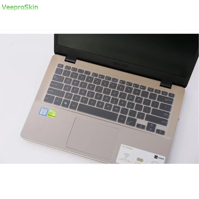 Клавиатура ноутбука кожного покрова Защитная крышка для Asus Vivobook S14 S410UN S406UA S406 S430UN S430 S410UA S430FN S430FA 14 дюймов