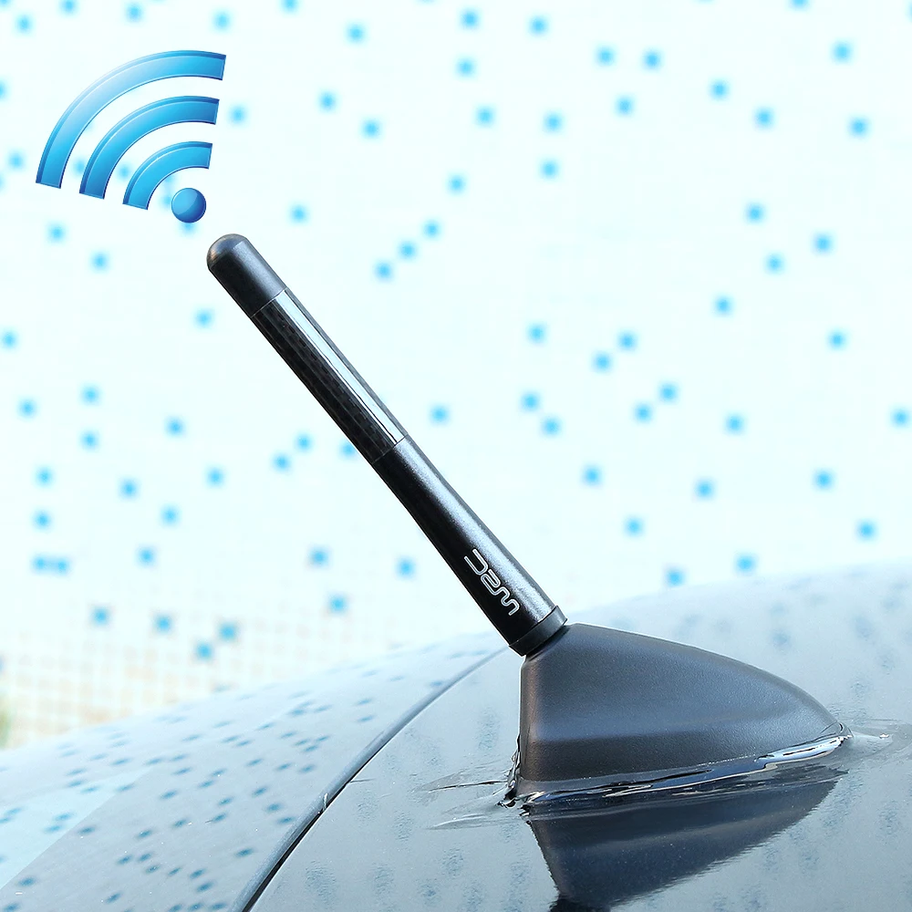 

WRC Carbon Fiber Short Antenna Radio Antenna Auto Accessories For Peugeot 206 207 307 308 408 508 2008-5008 Citroen C2 C3 C4 C4L