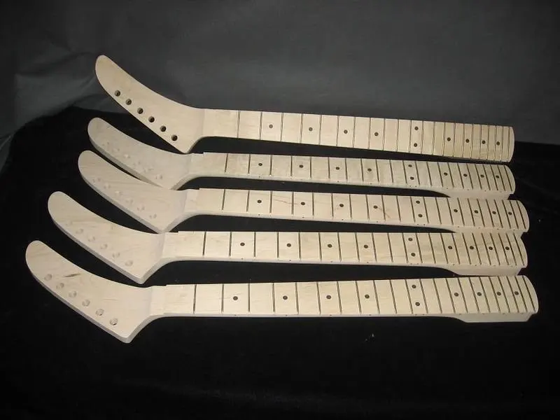 

New high quality Unfinished guitar neck 2 pcs 4#