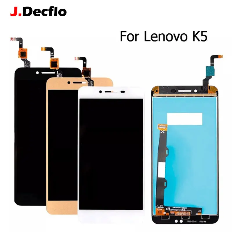 Запасная часть для lenovo K5 A6020 ЖК-дисплей Дисплей Сенсорный экран без рамки