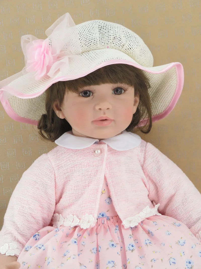 Коллекция принцесс, 55-60 см,, реалистичный Новорожденный ребенок кукла, детская игрушка, девочка, силиконовые куклы для новорожденных