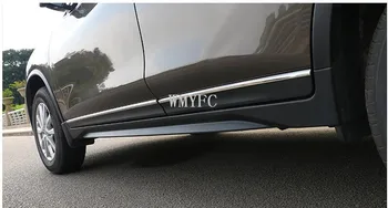 

4PCS Stainless Steel Door Body Side Molding Strip Trim Cover FOR Nissan X-Trail Rogue T32 2014 2015 2016 Styling Accessories