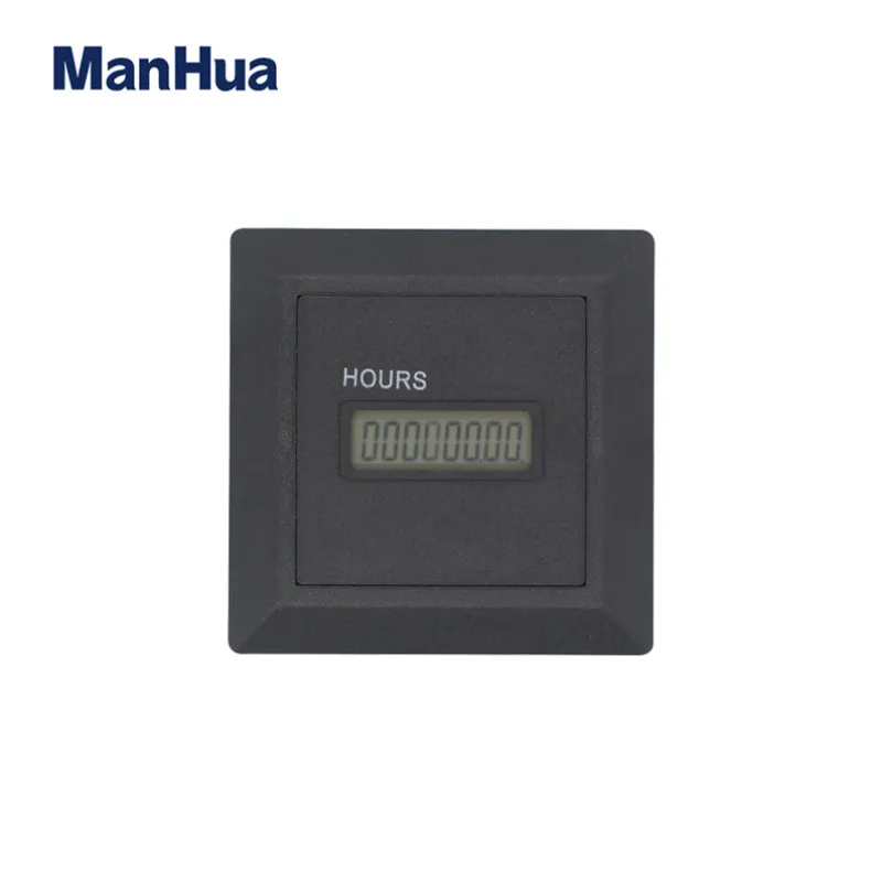 

ManHua 220VAC CA-8L Hour Meter With Reset Small Mounting Depth Long Service Life