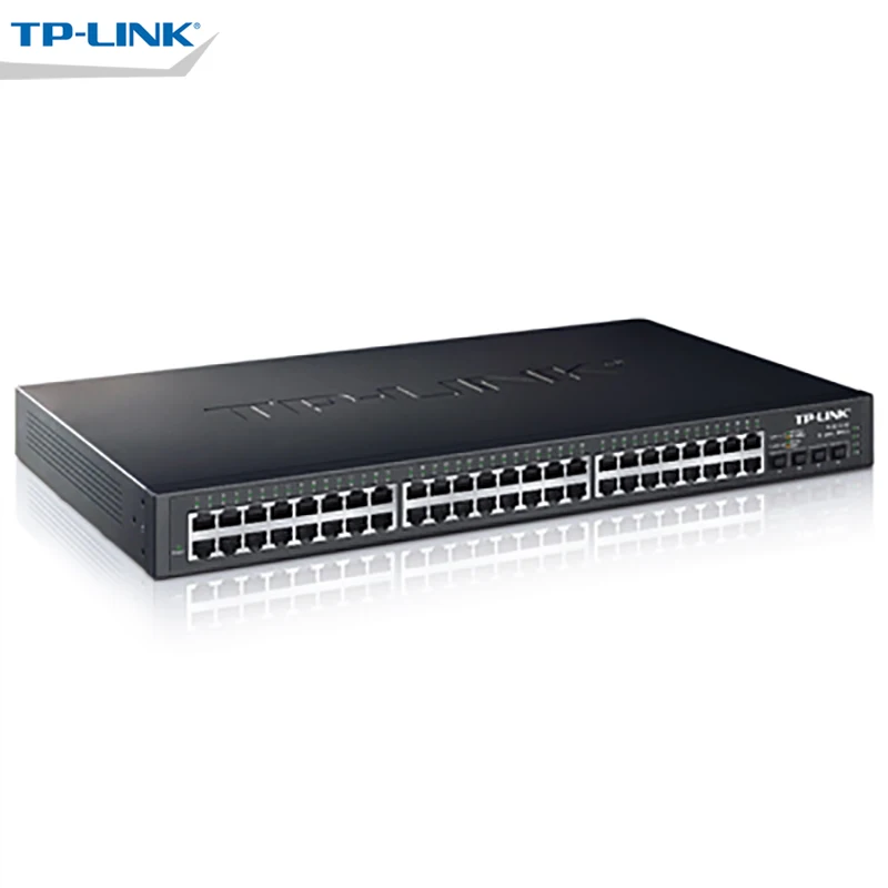 TP-LINK TL-SH1452 48 Gigabit+ 4 порта quintillions для программирования в производственных условиях quintillions uplink сетевой коммутатор