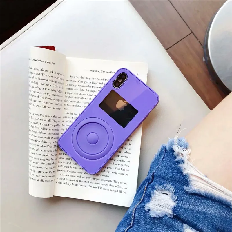 DISCASE Модный высококачественный чехол для iphone X Забавный плеер рамка оболочка 8 7 6 6s