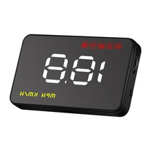 Обновленная версия Автомобильный спидометр HUD Heads Up Дисплей Спидометр превышение скорости Напряжение сигнализации A1000