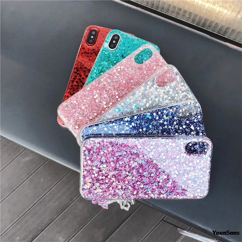 

Case for Huawei Nova 3 2i P Smart P20 Pro P10 P9 P8 Lite 2017 Cases Silicon Bling Glitter for Honor 7A 7C 8 9 10 Y5 Y6 Y7 2018