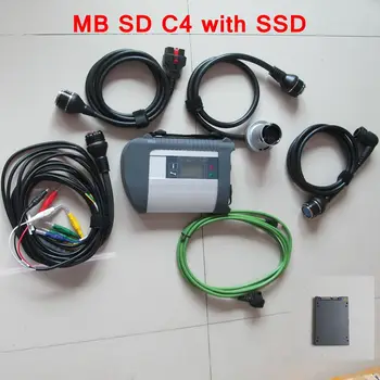 

Super MB Star C4 SD Conenct Compact 4 Diagnostic Tool with mb sd c4 newest software V2016.09 ssd for sd c5 multi-languages