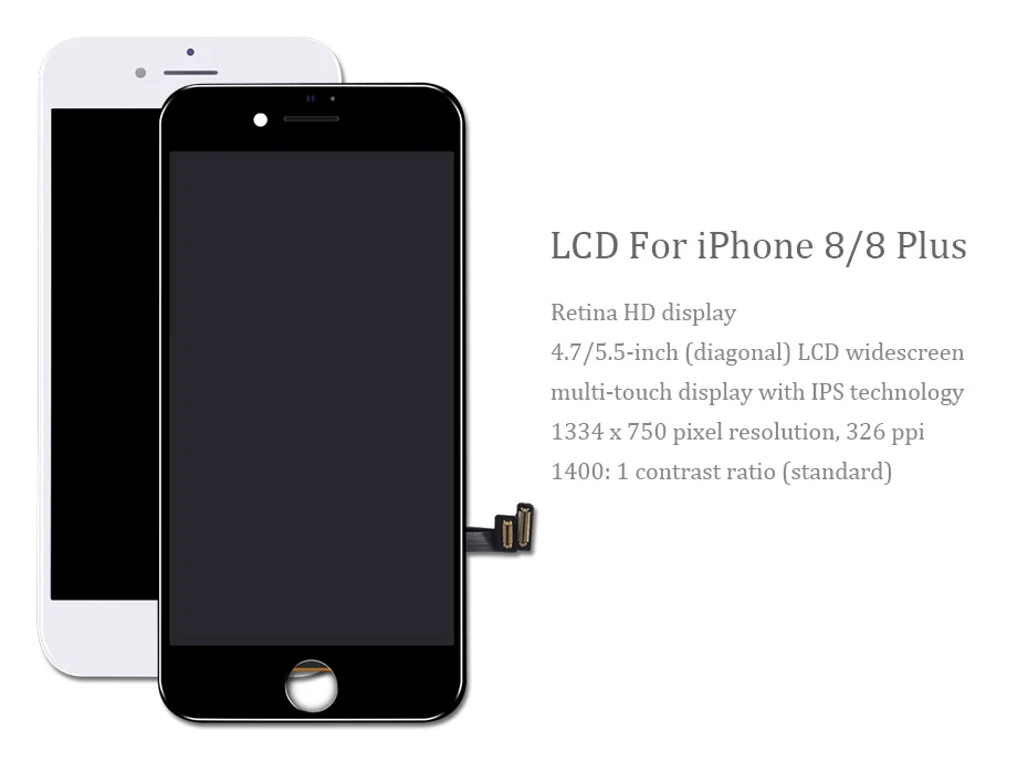 2018 New PINZHENG AAAA Quality Screen LCD For iPhone 8 Plus Screen Touch Display LCD Digitizer 8 Plus Screen LCDS Replacement (1)
