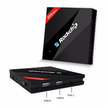 RK3399 Android Smart TV Box 4GB RAM 32GB ROM 2G/16G Six Core 2.4G/5G AC Wifi Bluetooth 1000M H96 Max 4K Streaming Media Player
