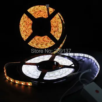 

LED Strip Light 5M Roll 5050 SMD Flexible non-Waterproof 60 LEDs/M 300 LEDs Cool Warm White Red Green Blue RGB