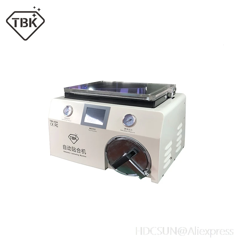 TBK-408A 15 дюймов вакуумный насос lcd ОСА ламинатор Debubbler в одной машине для смартфона сенсорный экран ремонт