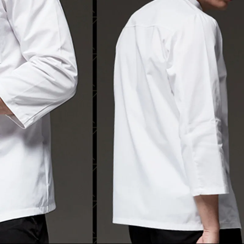 White Culinary Work Wear B75-6