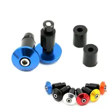 7 8 22MM CNC Motorcycle Handlebar Cap font b Motocross b font Handle Bar Grips Ends