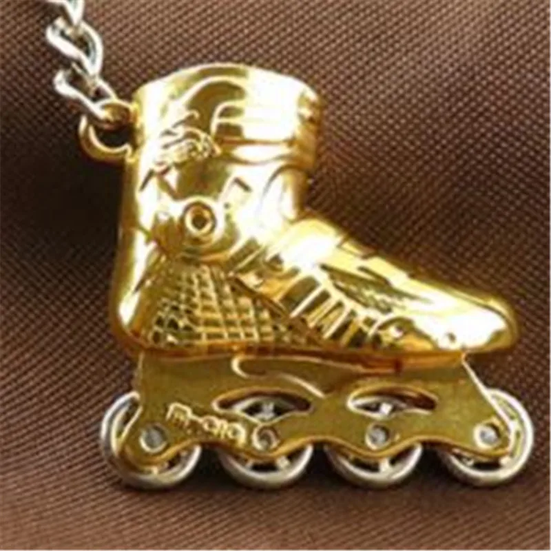 

Metal roller skates key ring key circle skates keychain key fob skate key chain gift primary school gifts