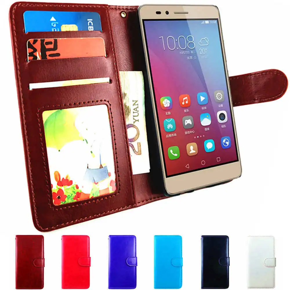 

Phone Flip Case for Huawei GR5 2016 Case Wallet Leather Cover For Huawei GR 5 2016 GR5 Huawei Honor 5X Case Back Coque Luxury PU