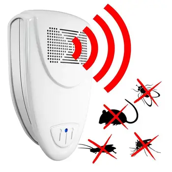 

EU/UK/US Plug Electronic Ultrasonic Mosquito Repellent Insect Trap Pest Controller mosquito killer Hunting Home Decor