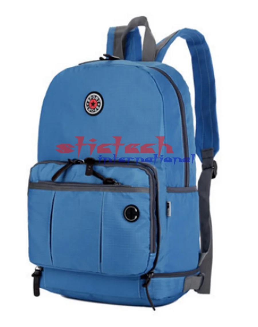 Frauen orange Ems Tasche Durch heißes Tag Schwarzes Falten Mädchen Stücke Dhl Schultasche Rucksack 20 purpurrot Wasserdicht Pack Casual Rosa Oder Nylon grün blau Tragbare Ra8xwa