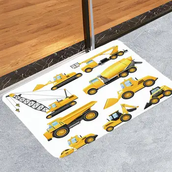 

3Dexcavator Thicking Coral Fleece Hallway Carpet For Kitchen Bathroom Toilet Non-slip Mats For Floor Anti-SlipTapete Rug