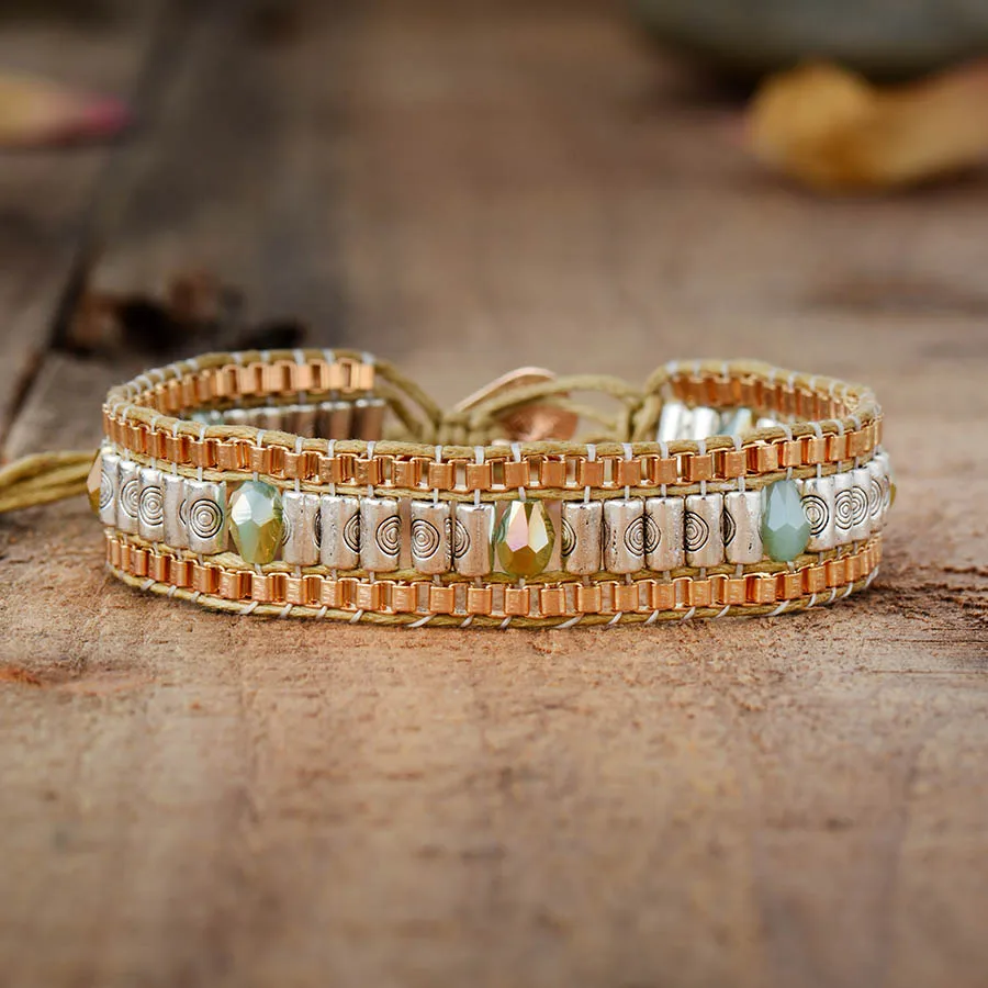 

Punk Bangles Bracelets Hiphop Couples Bracelets Tibetan Beads Chain Bracelets Steampunk Lover Bracelet