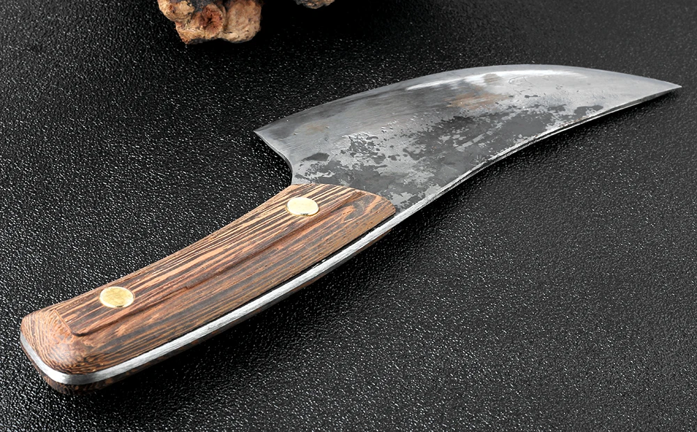 XITUO ручной инструмент нож для мясника ручной работы из высокомарганцевой стали обшитый стальной резак Kitchenchef& кемпинг охотничий нож разделочный нож