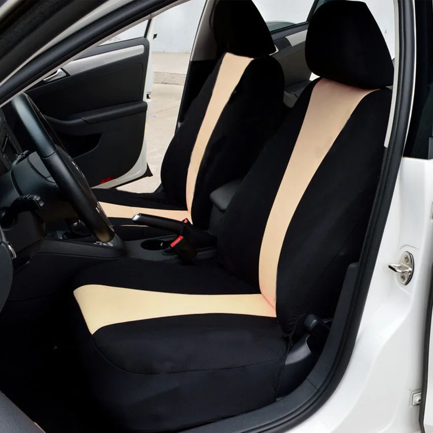 Простой Стиль розовый полный или передняя крышка сиденье автомобиля набор Универсальный подходит для большинства автомобилей чехол внутренние аксессуары, сиденье Чехлы вышивка Стиль - Название цвета: 4pcs