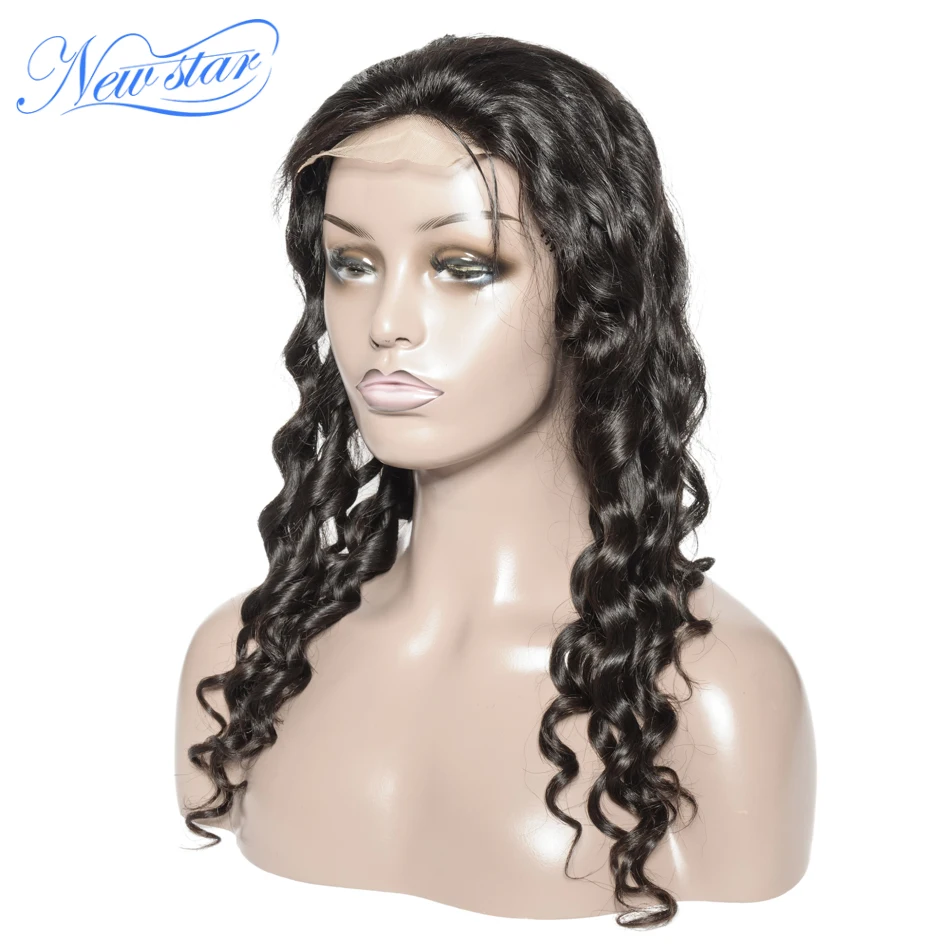 New Star Loose Deep 4x4 Closure Wig Customized 150% Density Glueless Lace Wig Brazilian Virgin Human Hair Wigs For Black Women