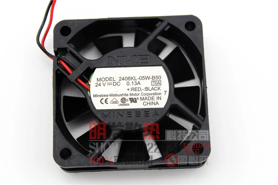 Оригинальный 6 см 6015 24V 0.13A двойной шариковый преобразователь частоты вентилятор
