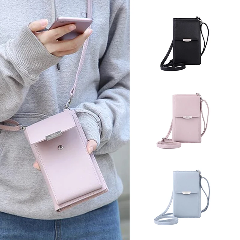 

2019 New Fashion Large Capcacity Protection High Quality Travelling Mountaineering Women Crossbody Mobile Phone Shoulder Bag