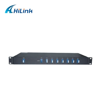 

Free Shipping By DHL! 1U Rack Mount ITU 100GHz Grid Single Fiber LC/UPC C21-C28 8CH DWDM Mux