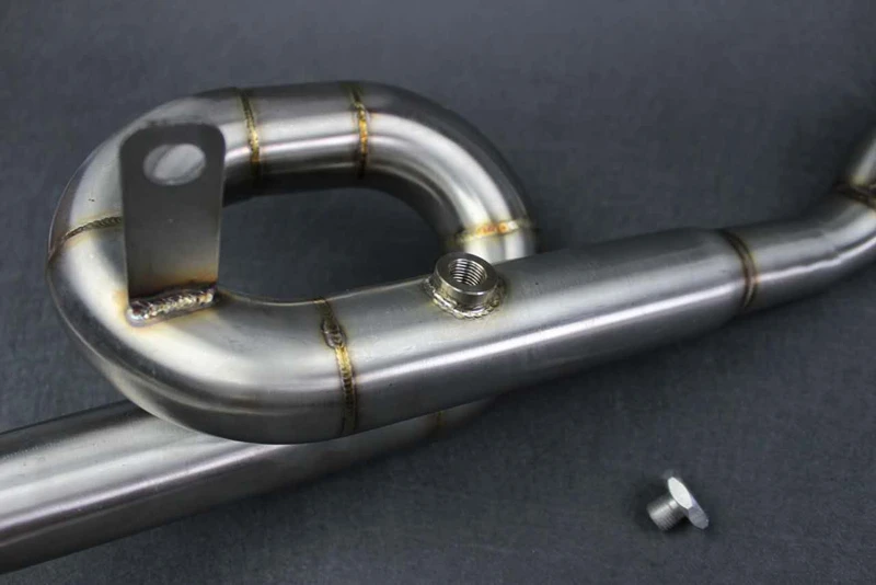 For Yamaha R3 YZF-R3 R25 2014 2015 2016 Motorcycle Exhaust Muffler Mid Pipe Full system Stainless Steel  100% Brand New (3)