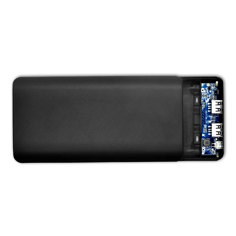 Портативный внешний аккумулятор с двумя USB портами и ЖК дисплеем 8x18650 5 В 2 А| |