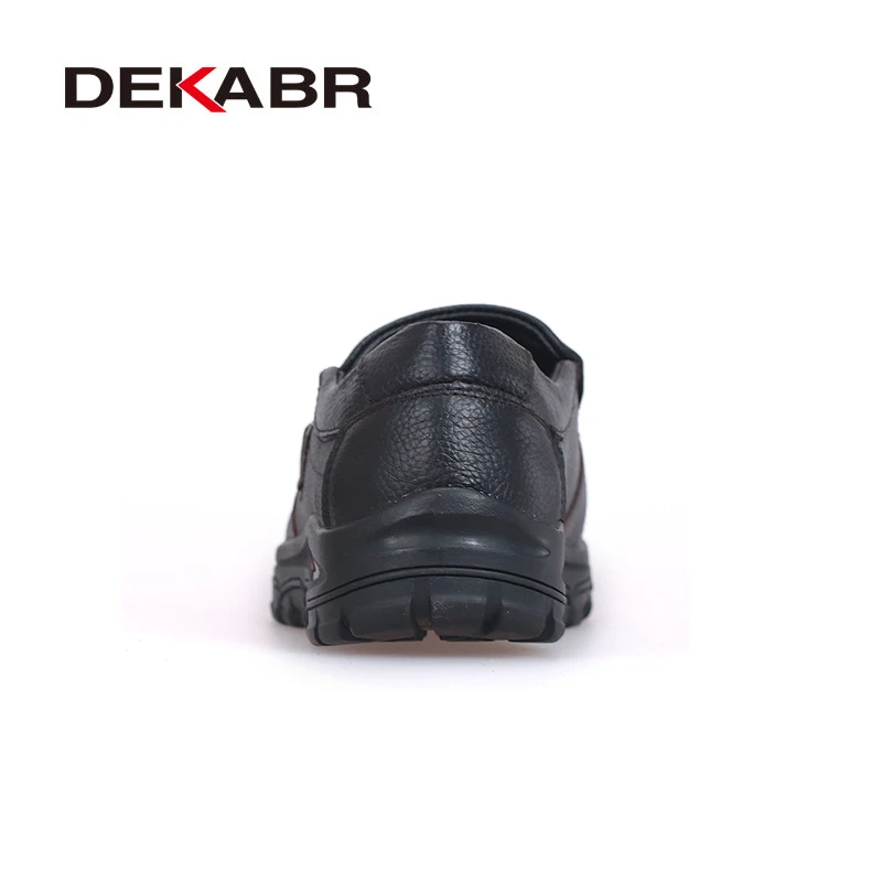 DEKABR Men's Genuine Leather Shoes Business Dress Moccasins Flats Slip On New Men's Casual Shoes Dress Mens Business Shoes 38-48 DEKABR Men's Genuine Leather Shoes Business Dress Moccasins Flats Slip On New Men's Casual Shoes Dress Mens Business Shoes 38-48