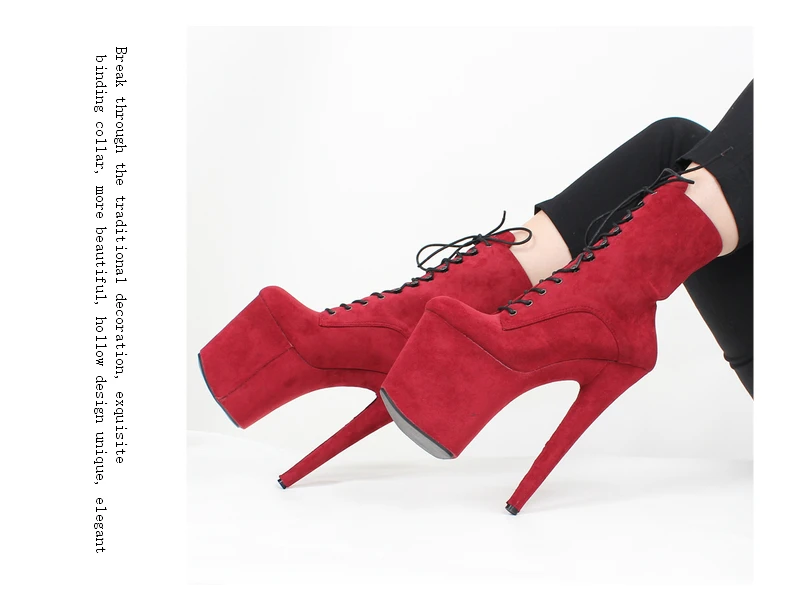 Новые дизайнерские пикантные туфли на экстремальном каблуке; Эротические ботильоны для танцев; 36#-43