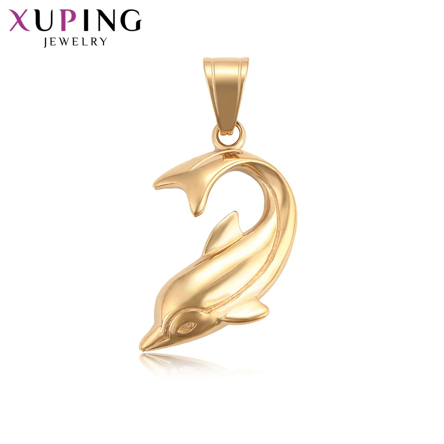 

Xuping Fashion Jewelry Lovely Fish Shape Pandent of Exquisite Animals Style for Women Thanksgiving Gifts S119,1-34208