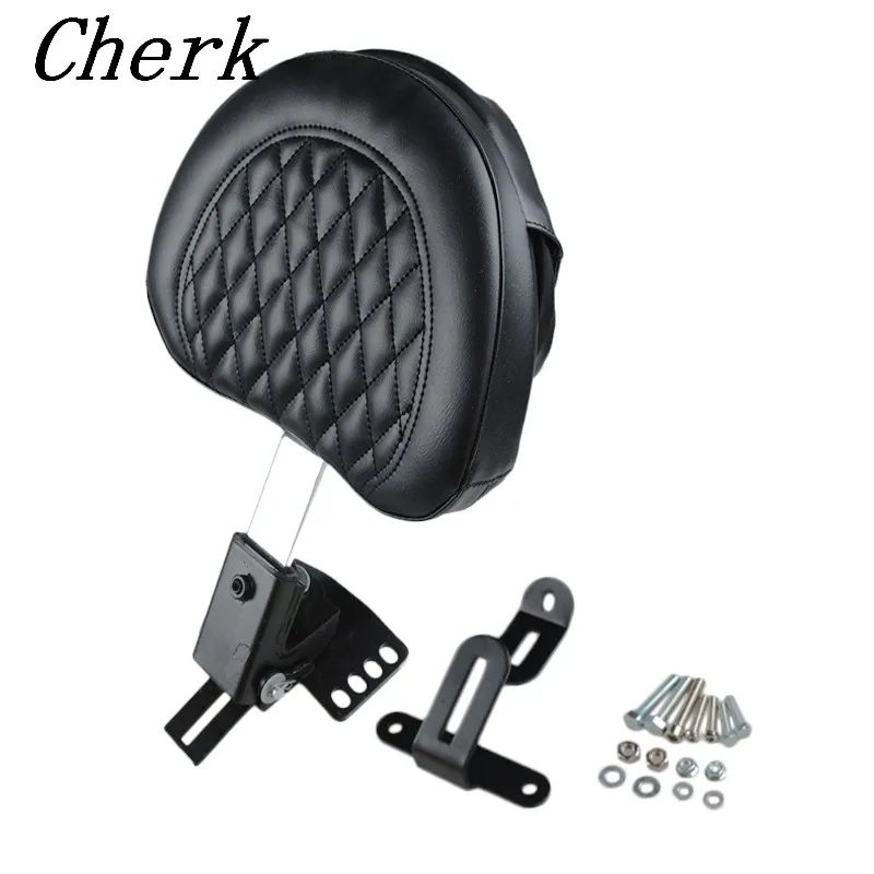 

New Motorcycle Detachable Plug-in Adjustable Driver Backrest Kit For Harley Touring FLTR FLHT FLHR 1997 -2016 Chrome