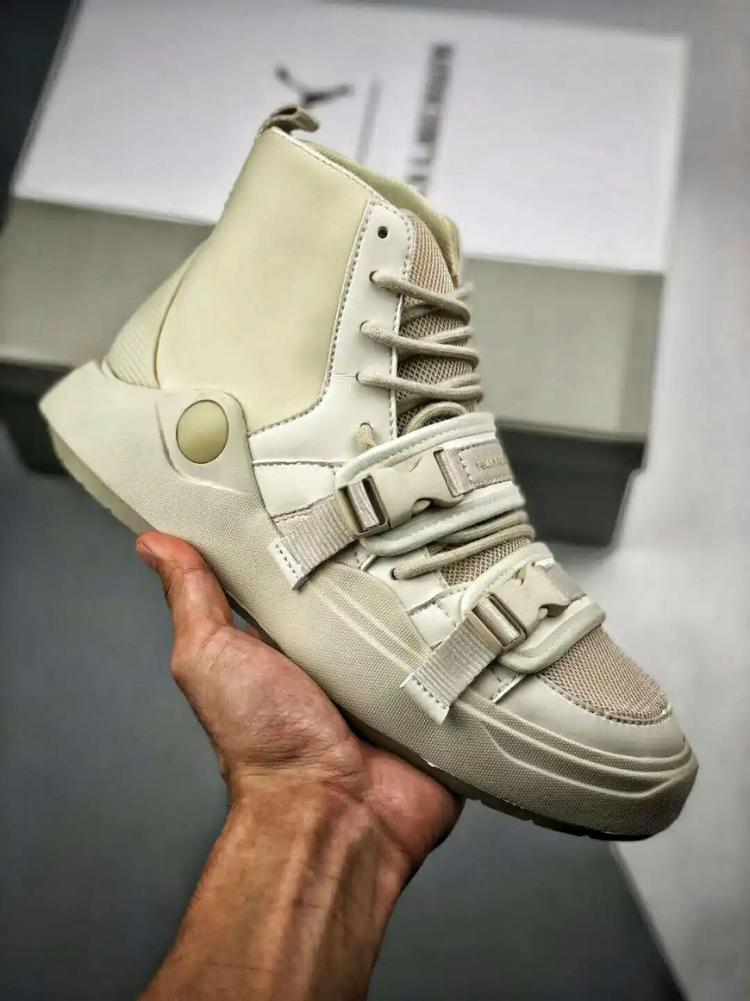 PUMA Abyss Buckle High Top Shoes Men 