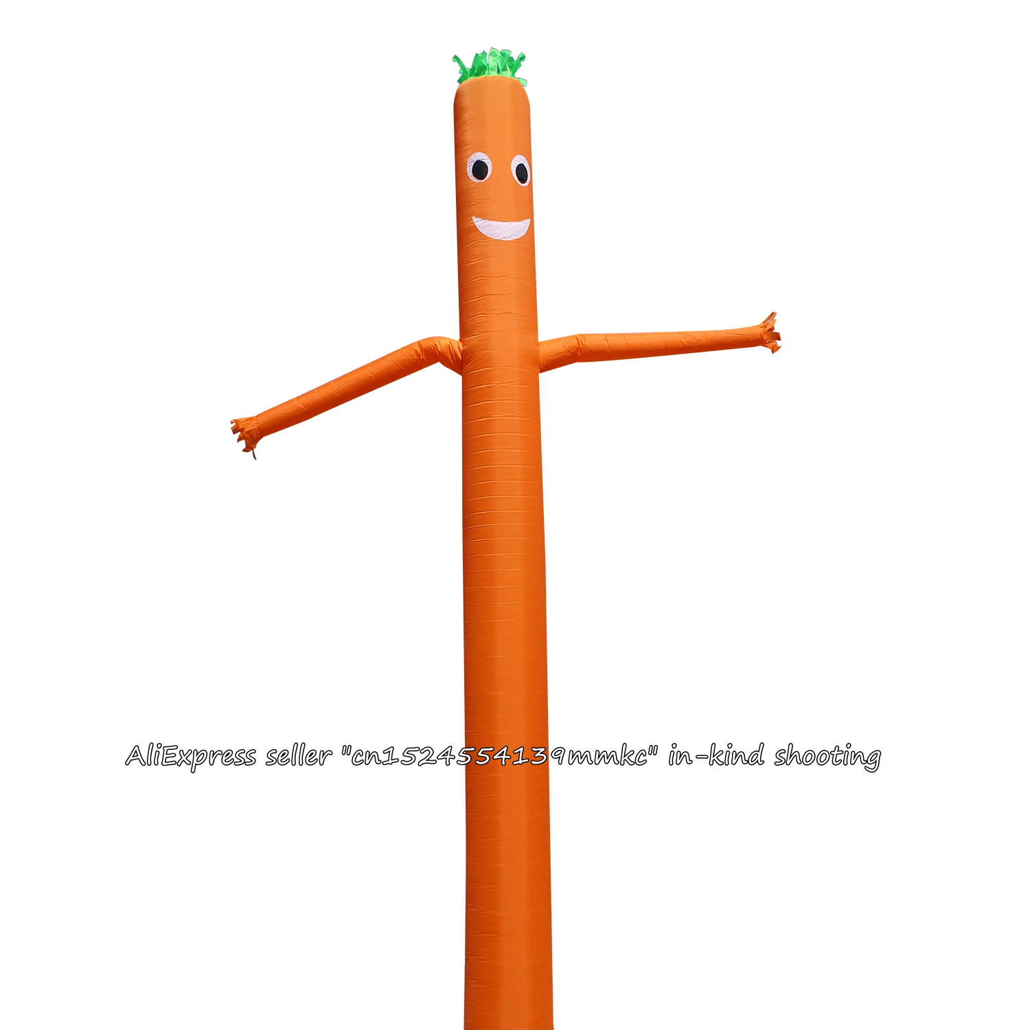 

Air Dancer Sky Dancer Inflatable Tube Sky Puppet Man Puppet 20FT 6M for 45CM Blower (Orange)
