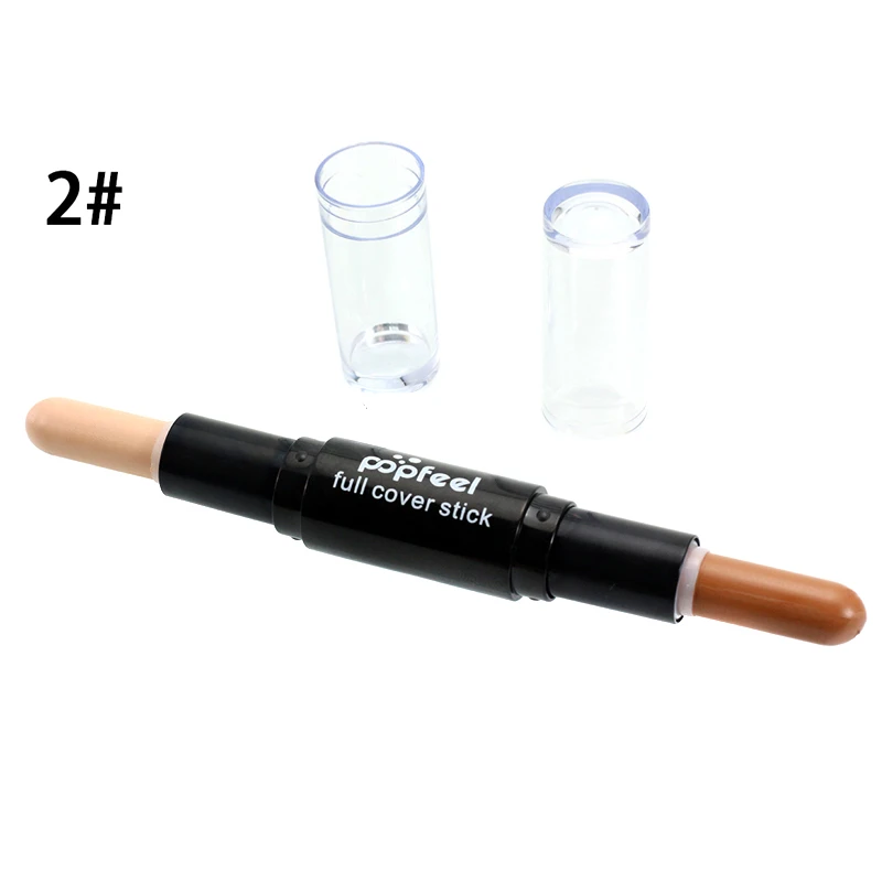 Двухсторонний консилер Стик 2 в 1 контурный профиль маркер ручка для макияжа лица - Цвет: 2