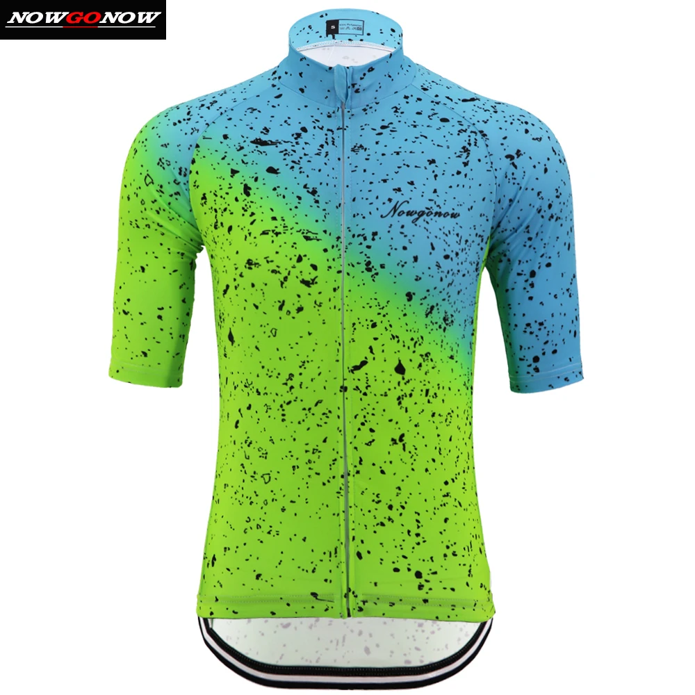 fluorescent yellow cycling jersey