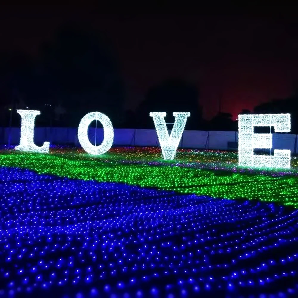 100M LED String Lights Fairy Holiday Deaoration Light AC220V Outdoor Lighting For Ramadan Christmas Wedding 600/800 LEDs JQ 100M LED String Lights Fairy Holiday Deaoration Light AC220V Outdoor Lighting For Ramadan Christmas Wedding 600/800 LEDs JQ