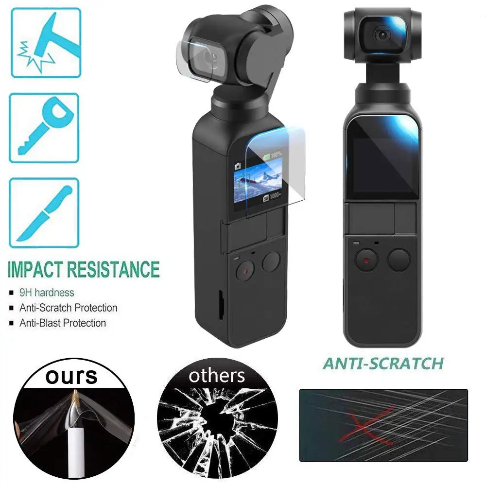 DJI Osmo Pocket Screen Protector Accessories Lens Protective Film Gimbal Cover Accesorios Filter for DJI Osmo Pocket             (9)