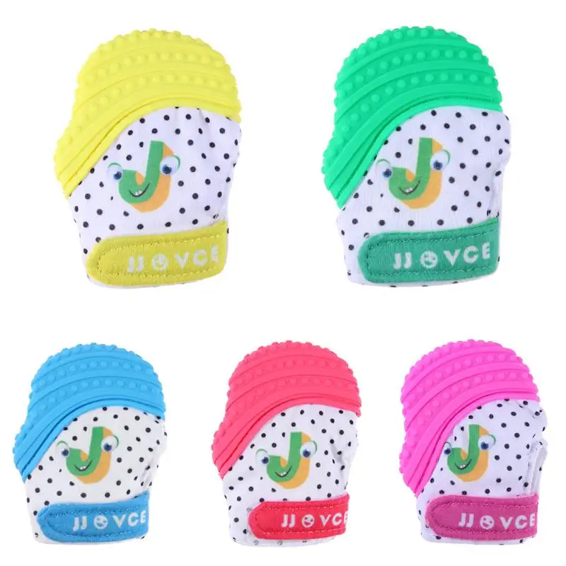 

Baby Silicone Teether Gloves Newborn Silicone Teethers Gloves Baby Tooth Toy Chewable Pacifier Nursing Gloves Infant Feeding